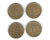 Romania 2012 - 50 bani Neagoe Basarab, lot 4buc circulate