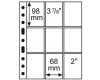 Set folii GRANDE3/3C (A4) pentru colectibile de hartie (5 folii)